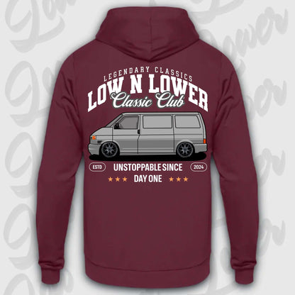 Hoodie T4 - personalisierbar Standard Hoodie Burgundy