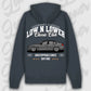 Hoodie F-82 - personalisierbar Premium Hoodie India-Ink-Grey