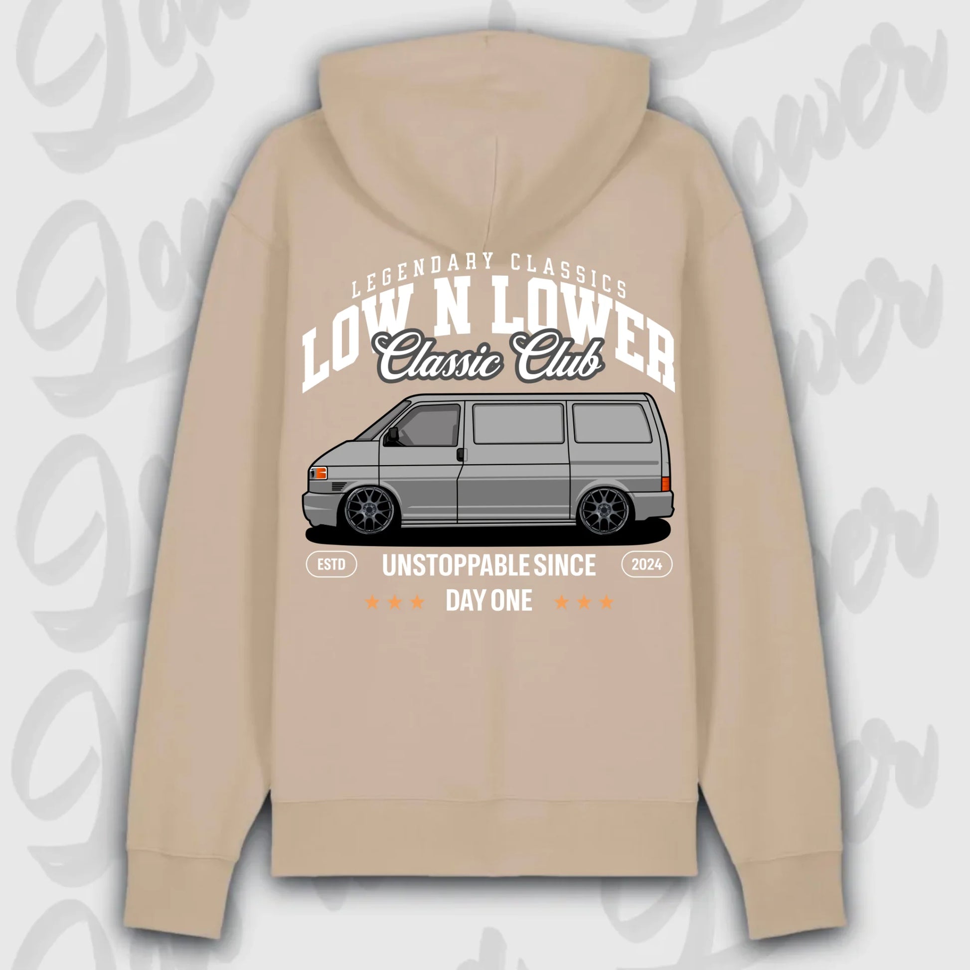 Hoodie T4 - personalisierbar Premium Hoodie Desert-Dust
