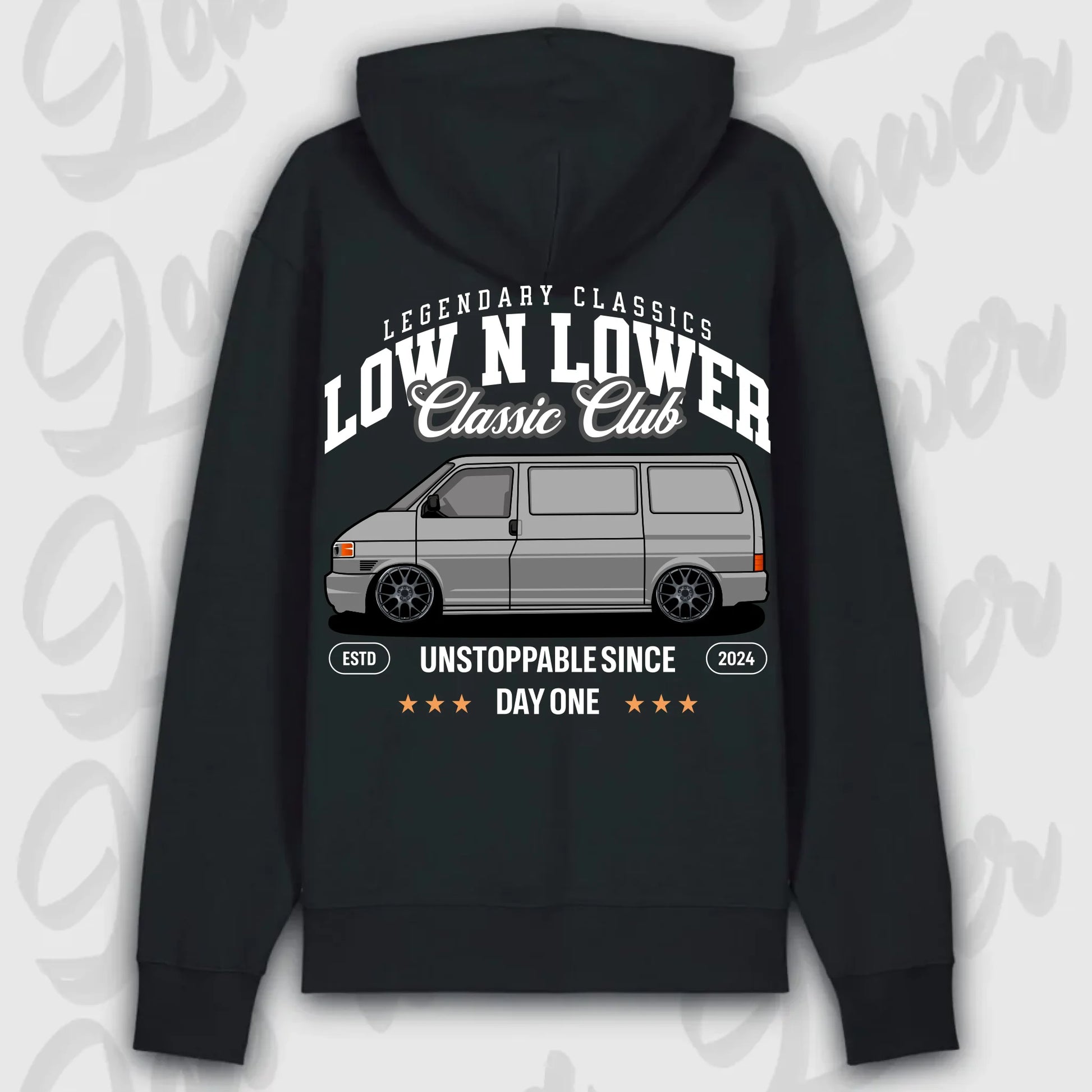 Hoodie T4 - personalisierbar Premium Hoodie Black