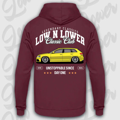 Hoodie RS3 8P - personalisierbar Standard Hoodie Burgundy