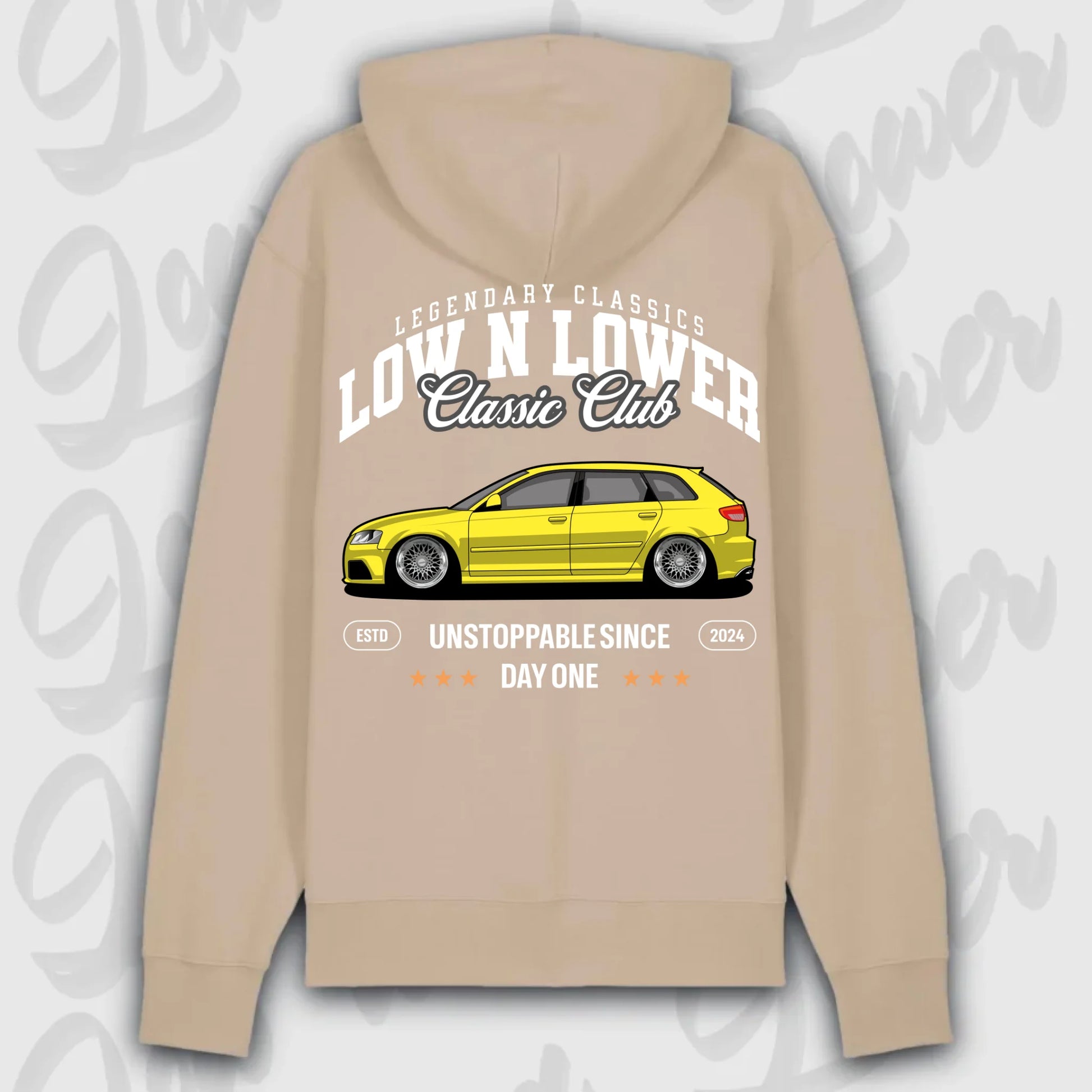 Hoodie RS3 8P - personalisierbar Premium Hoodie Desert-Dust