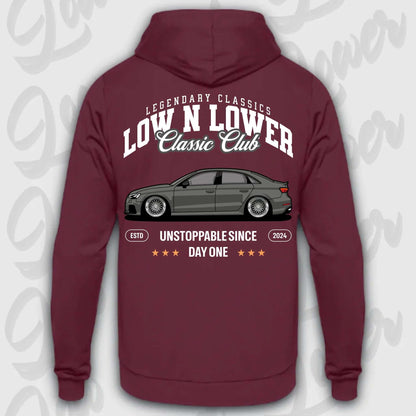 Hoodie RS3 C8 - personalisiert Standard Hoodie Burgundy