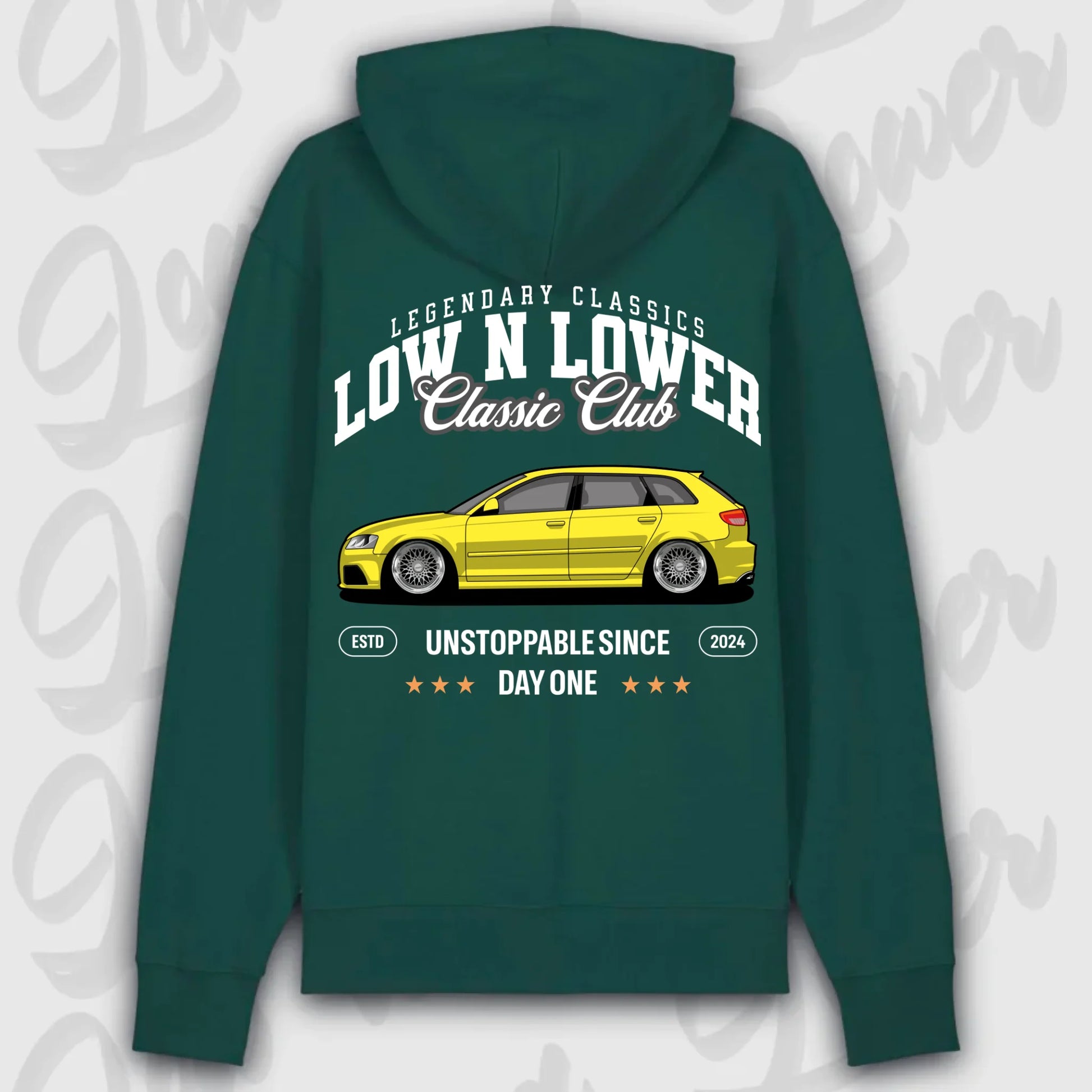 Hoodie RS3 8P - personalisierbar Premium Hoodie Glazed-Green