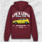 Hoodie RS3 8P - personalisierbar Premium Hoodie Burgundy