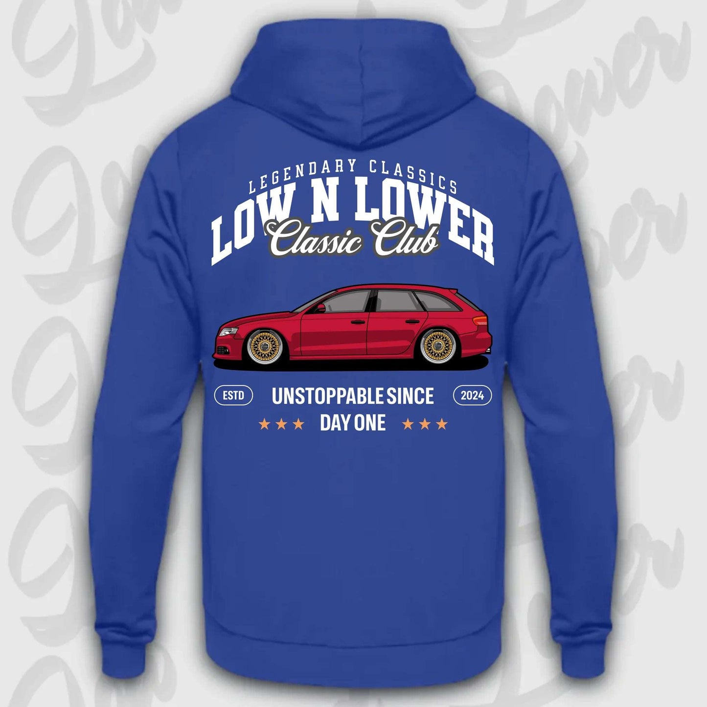 Hoodie B8 Avant - personalisiert Standard Hoodie Royal-Blue