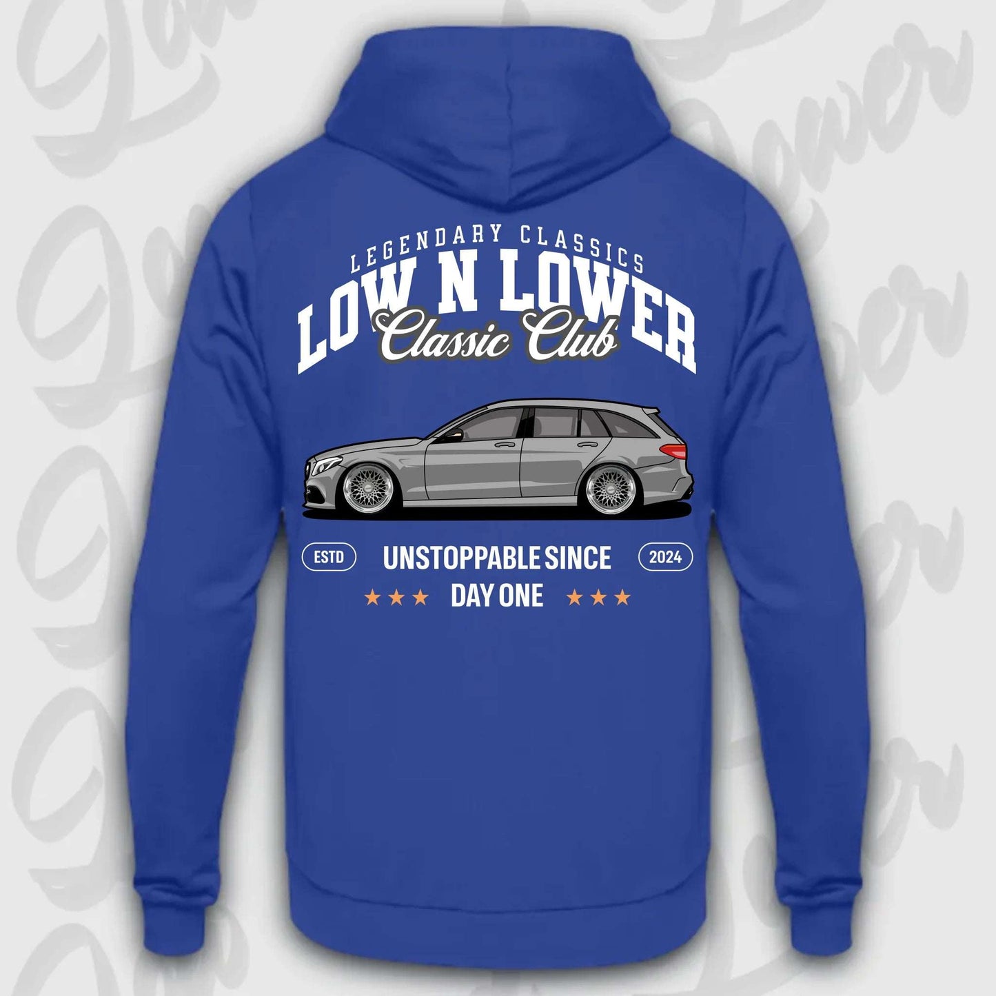 Hoodie W205 - personalisiert Standard Hoodie Royal-Blue
