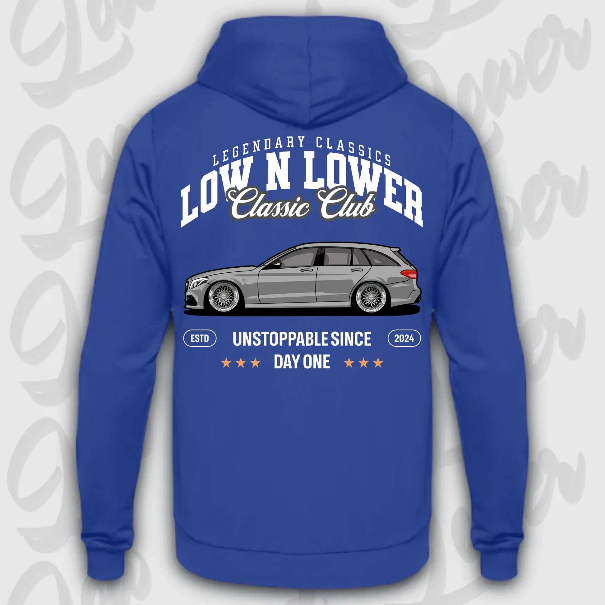 Hoodie W205 - personalisiert Standard Hoodie Royal-Blue