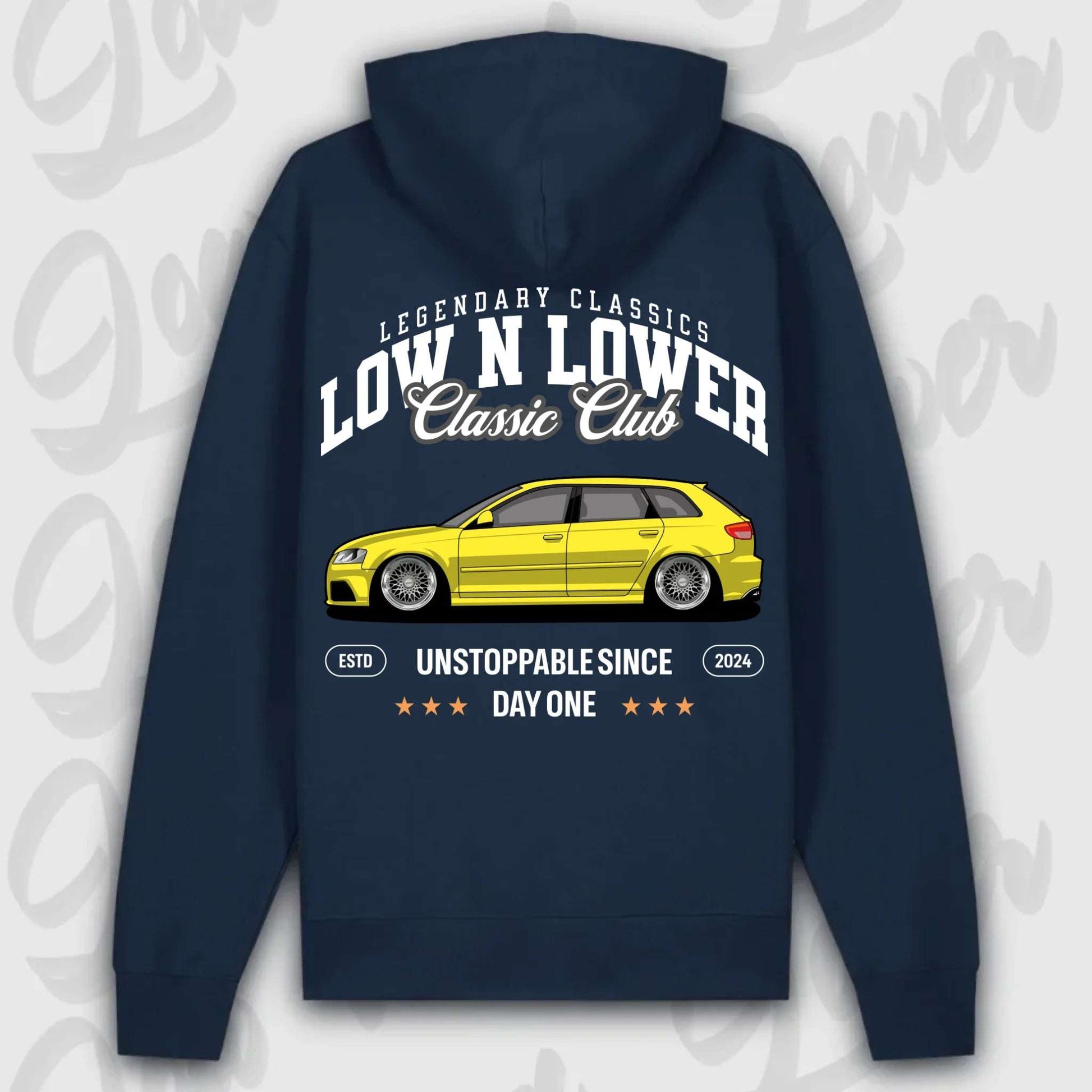 Hoodie RS3 8P - personalisierbar Premium Hoodie French-Navy