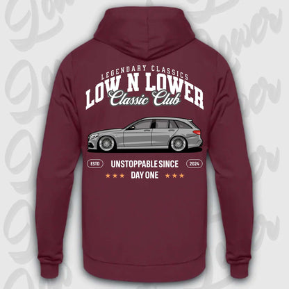 Hoodie W205 - personalisiert Standard Hoodie Burgundy