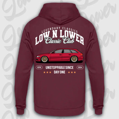 Hoodie B8 Avant - personalisiert Standard Hoodie Burgundy