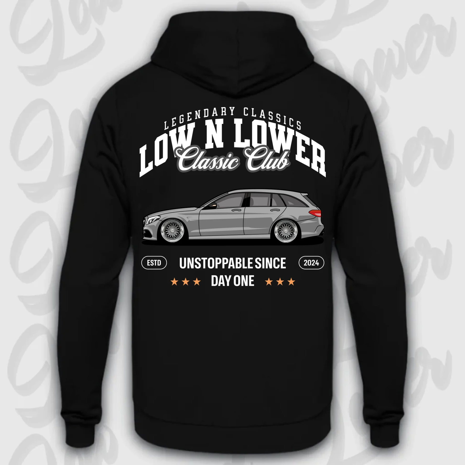 Hoodie W205 - personalisiert Standard Hoodie Deep-Black