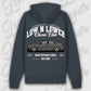 Hoodie RS3 C8 - personalisiert Premium Hoodie India-Ink-Grey