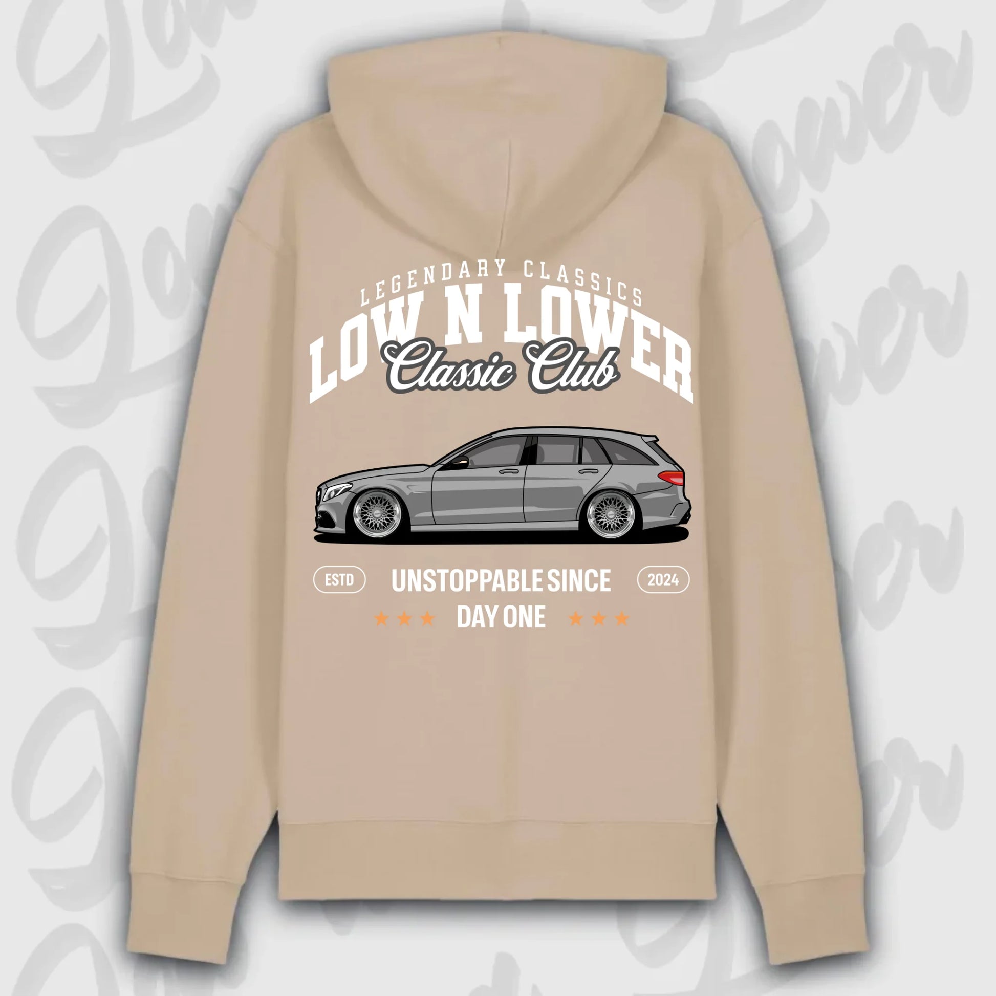 Hoodie W205 - personalisiert Premium Hoodie Desert-Dust