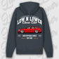 Hoodie RS6 Avant - personalisiert Premium Hoodie India-Ink-Grey