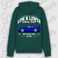 Hoodie Skyline GT-R34 - personalisiert Premium Hoodie Glazed-Green