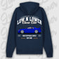 Hoodie Skyline GT-R34 - personalisiert Premium Hoodie French-Navy
