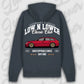 Hoodie B8 Avant - personalisiert Premium Hoodie India-Ink-Grey