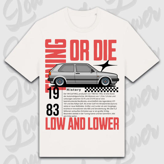 T-Shirt MK 2 - personalisierbar Standard T-Shirt ( Front Print ) White