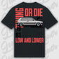 T-Shirt MK 2 - personalisierbar Standard T-Shirt ( Back Print ) Black