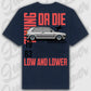 T-Shirt MK 2 - personalisierbar Standard T-Shirt ( Back Print ) French-Navy