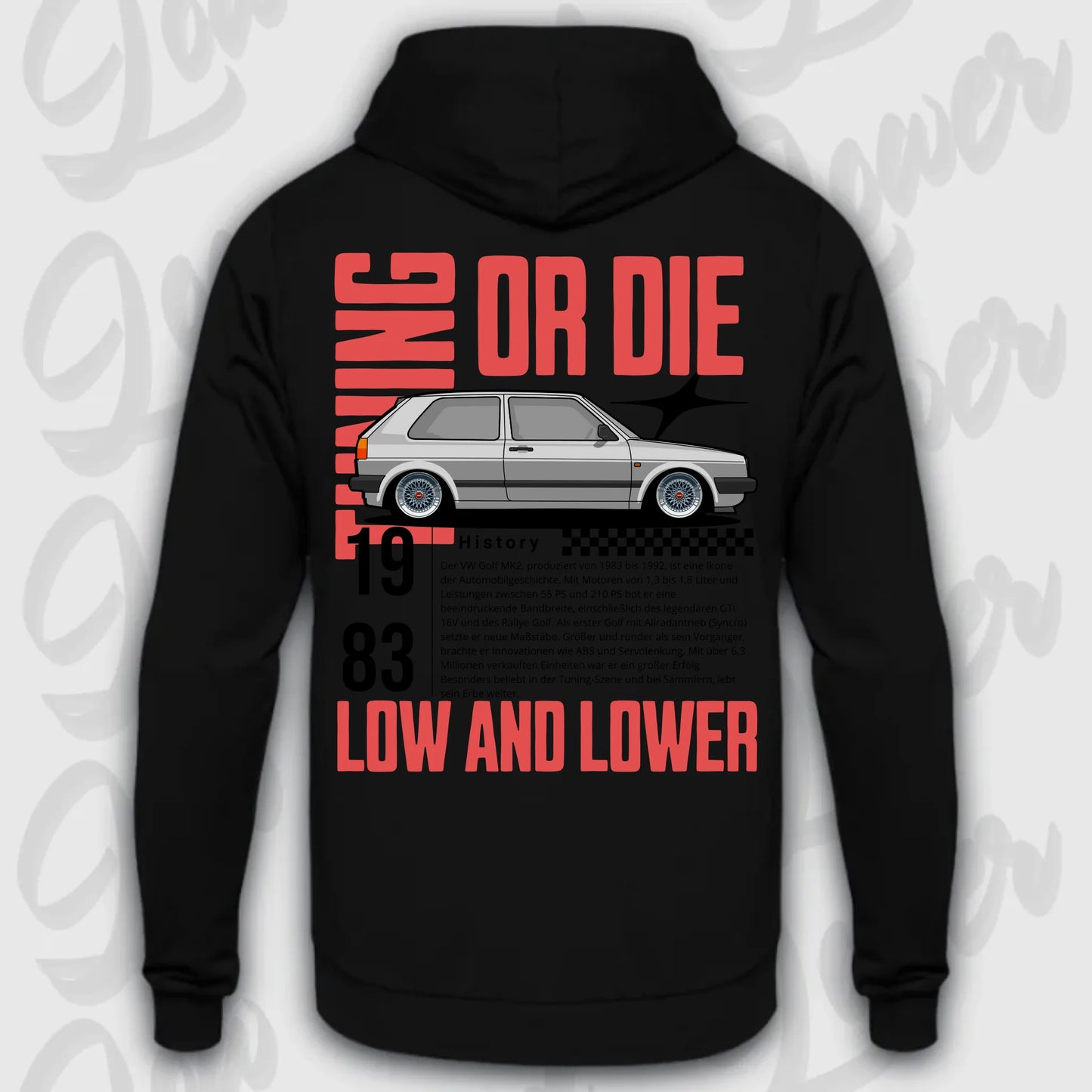 Hoodie MK 2 - personalisierbar Standard Hoodie Deep-Black