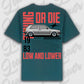 T-Shirt MK 2 - personalisierbar Oversized T-Shirt ( Back Print ) Glazed-Green