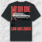 T-Shirt MK 2 - personalisierbar Oversized T-Shirt ( Back Print ) Black