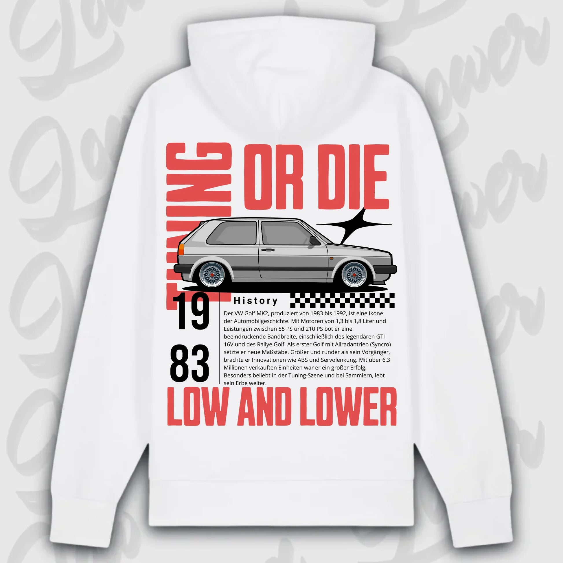 Hoodie MK 2 - personalisierbar Premium Hoodie White