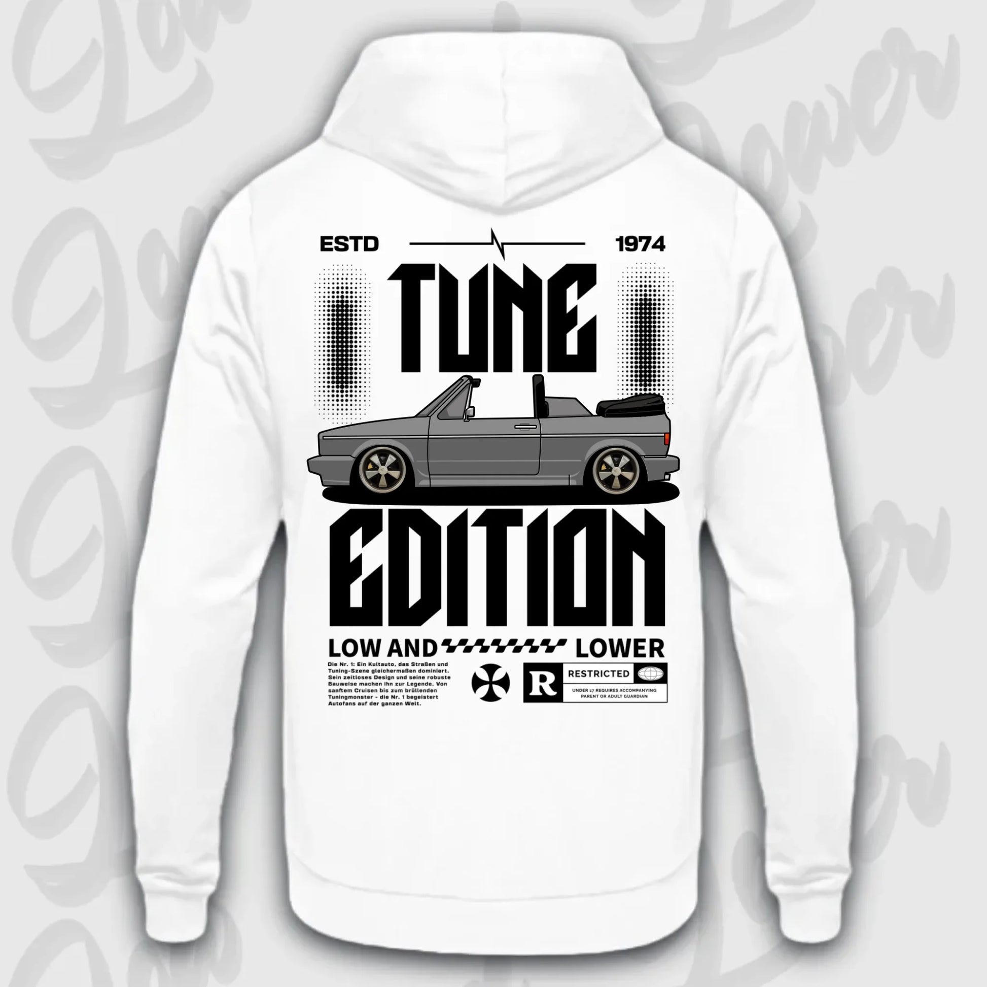 Mockup Stand hoodie teeinblue - Shirt stand 2