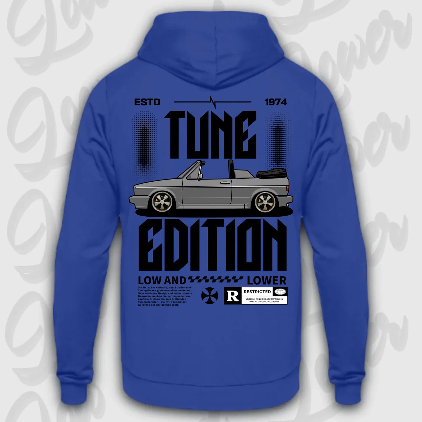 Mockup Stand hoodie teeinblue - shirt 5