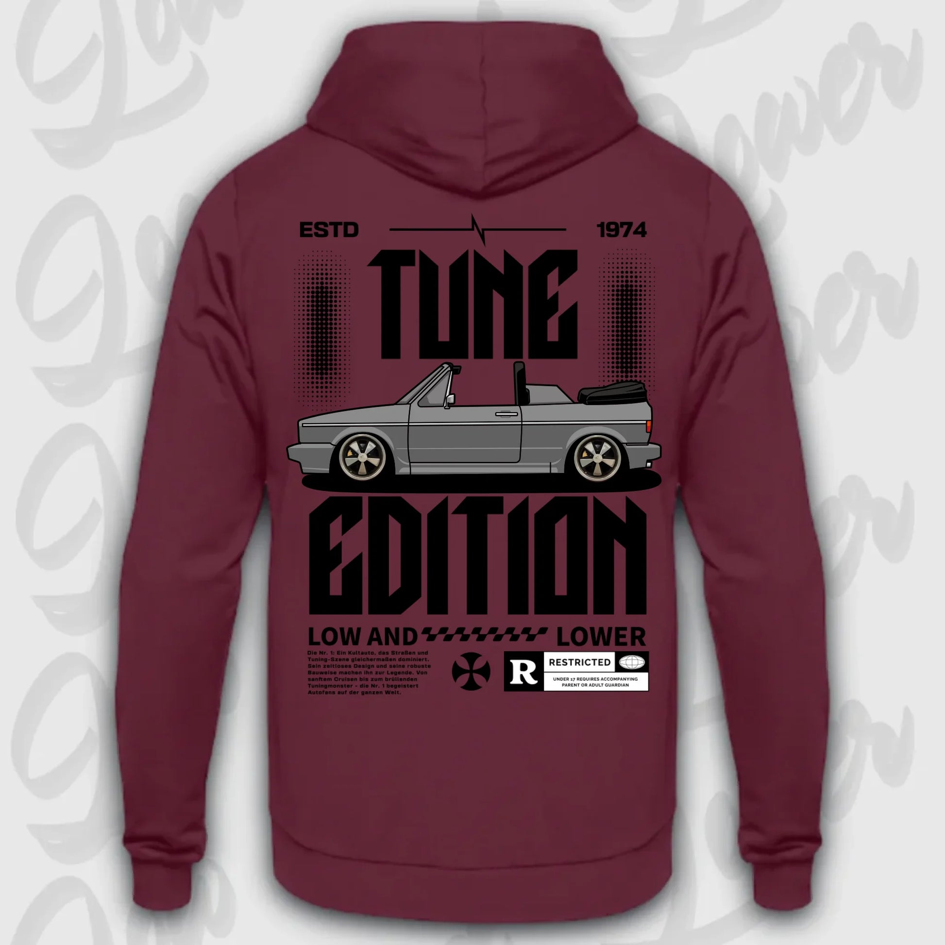 Mockup Stand hoodie teeinblue - Shirt 4
