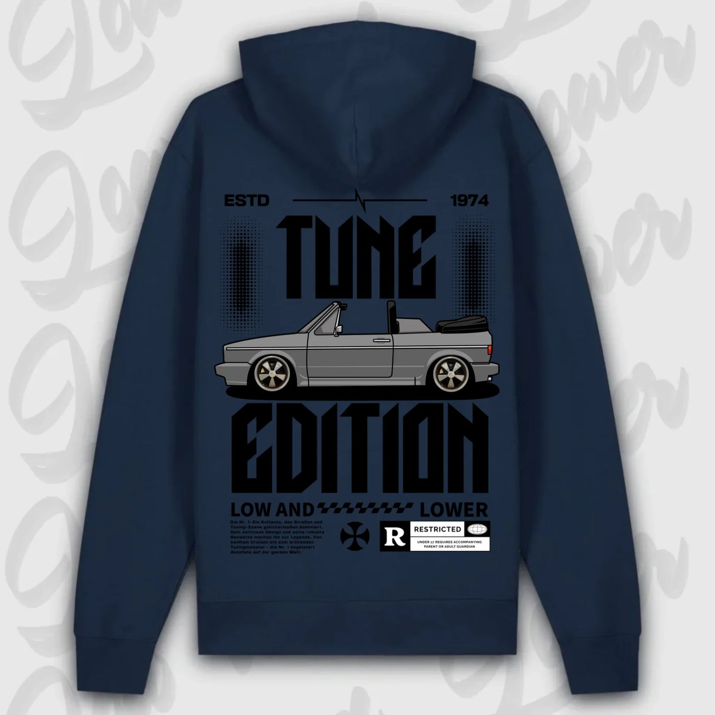Mockup Premium Hoodie teeinblue - Shirt stand 2