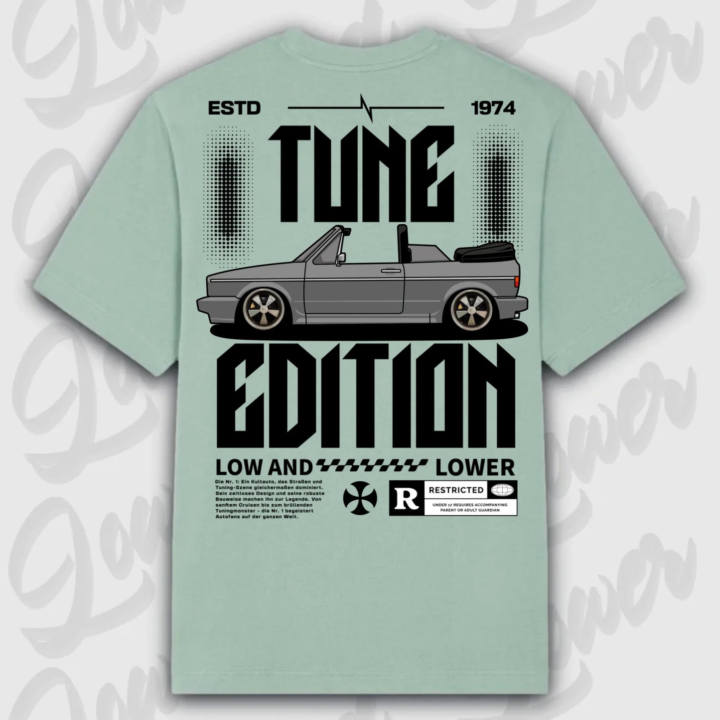 Mockup Oversize shirt teeinblue - Stand hoodie 3