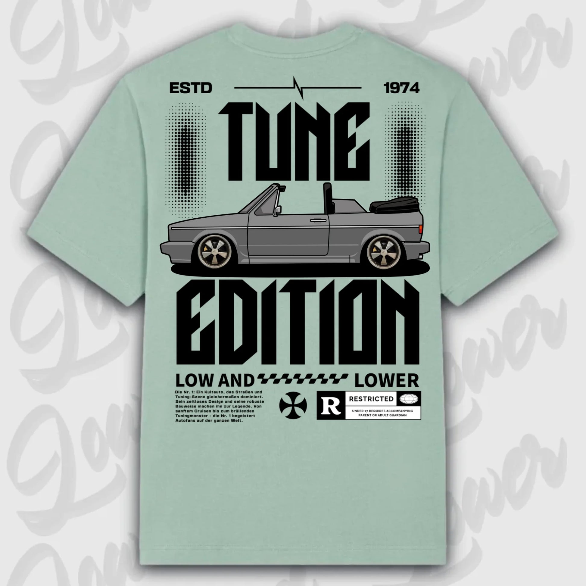 Mockup Oversize shirt teeinblue - Stand hoodie 3