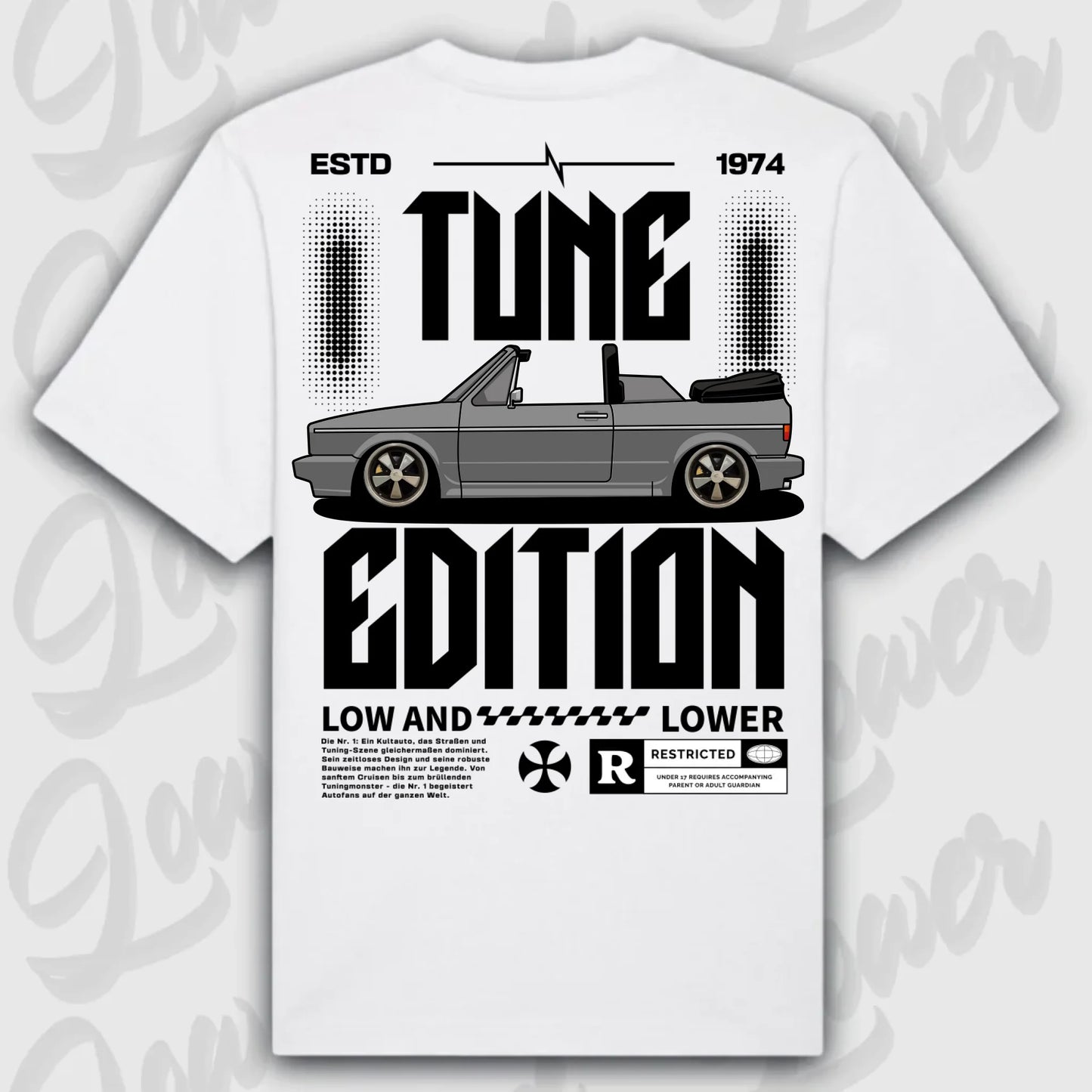 Mockup Oversize shirt teeinblue - Shirt stand 2