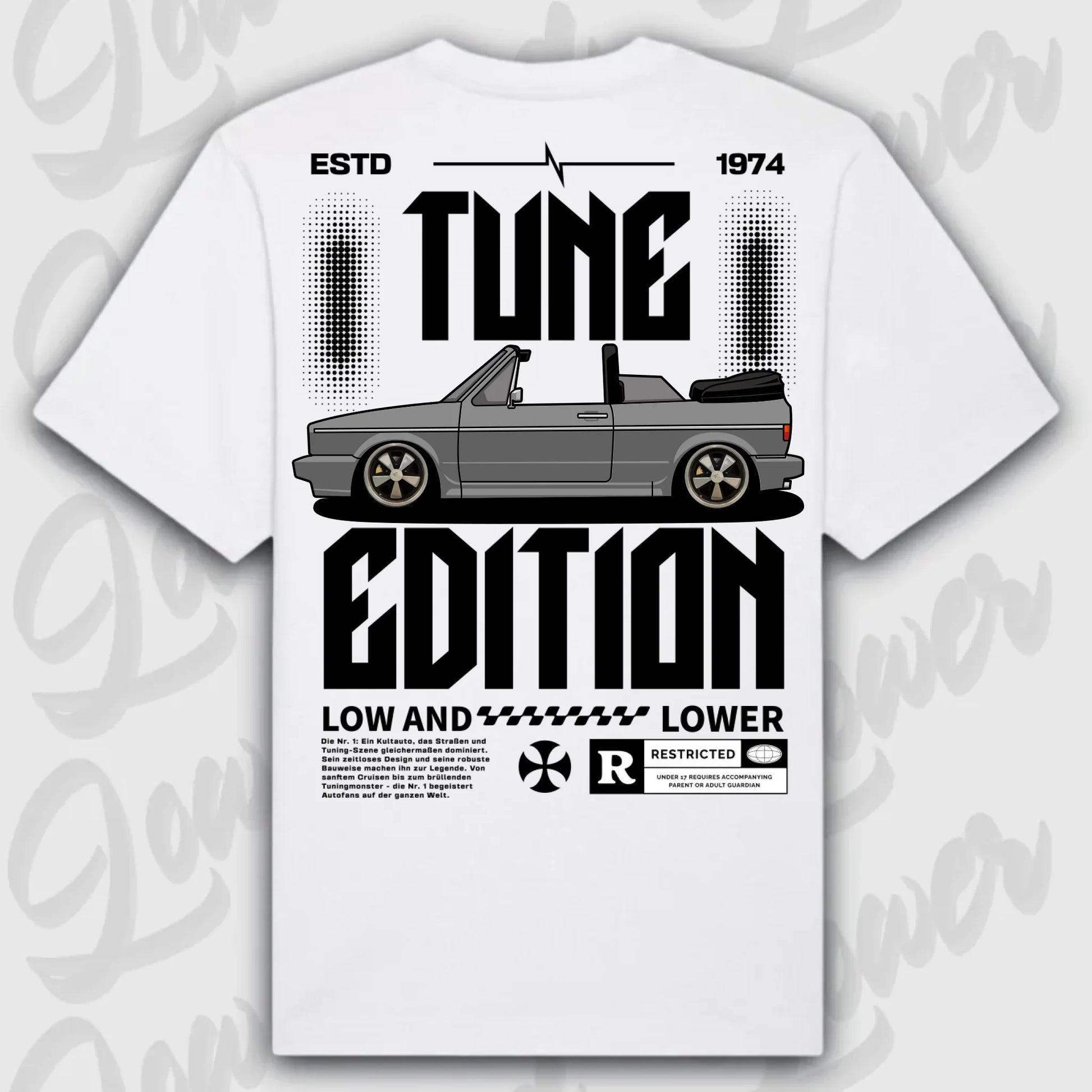Mockup Oversize shirt teeinblue - Shirt stand 2