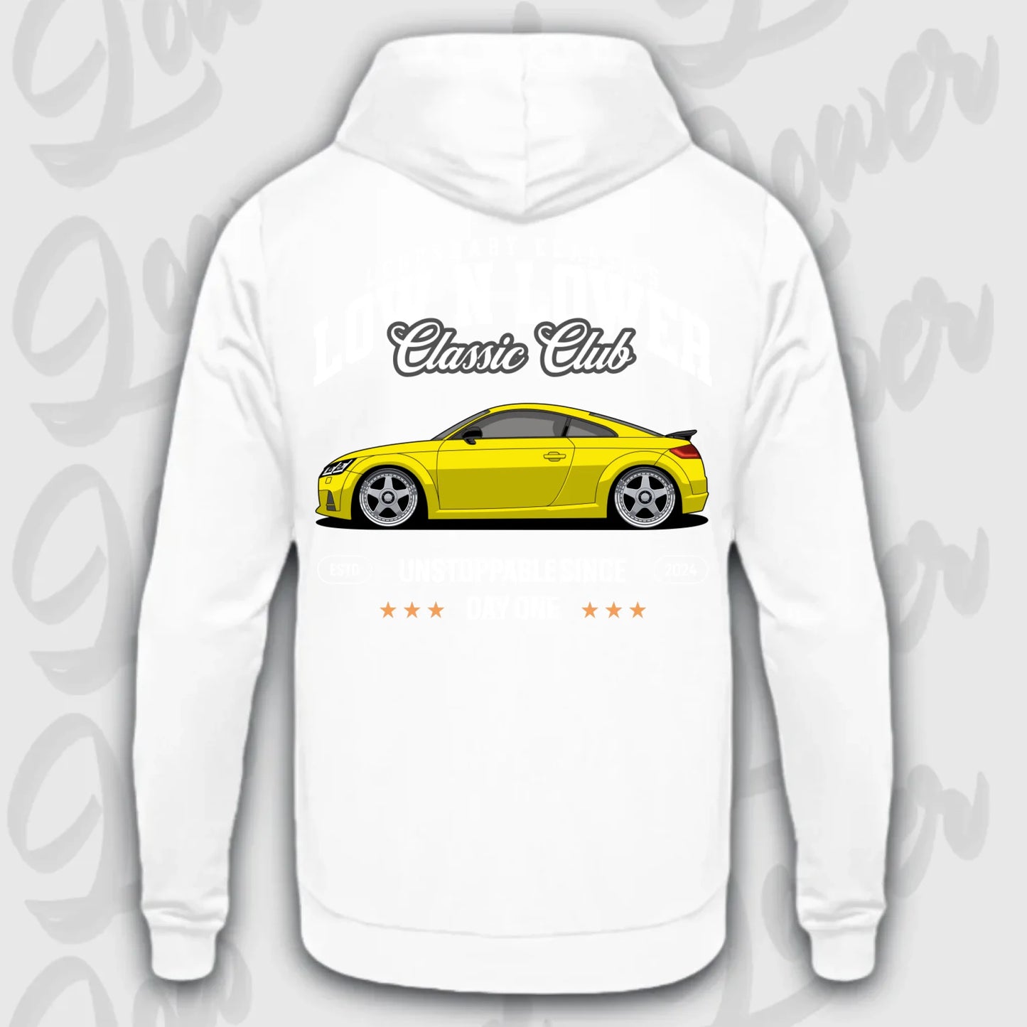 Mockup Stand hoodie teeinblue - Shirt stand 2