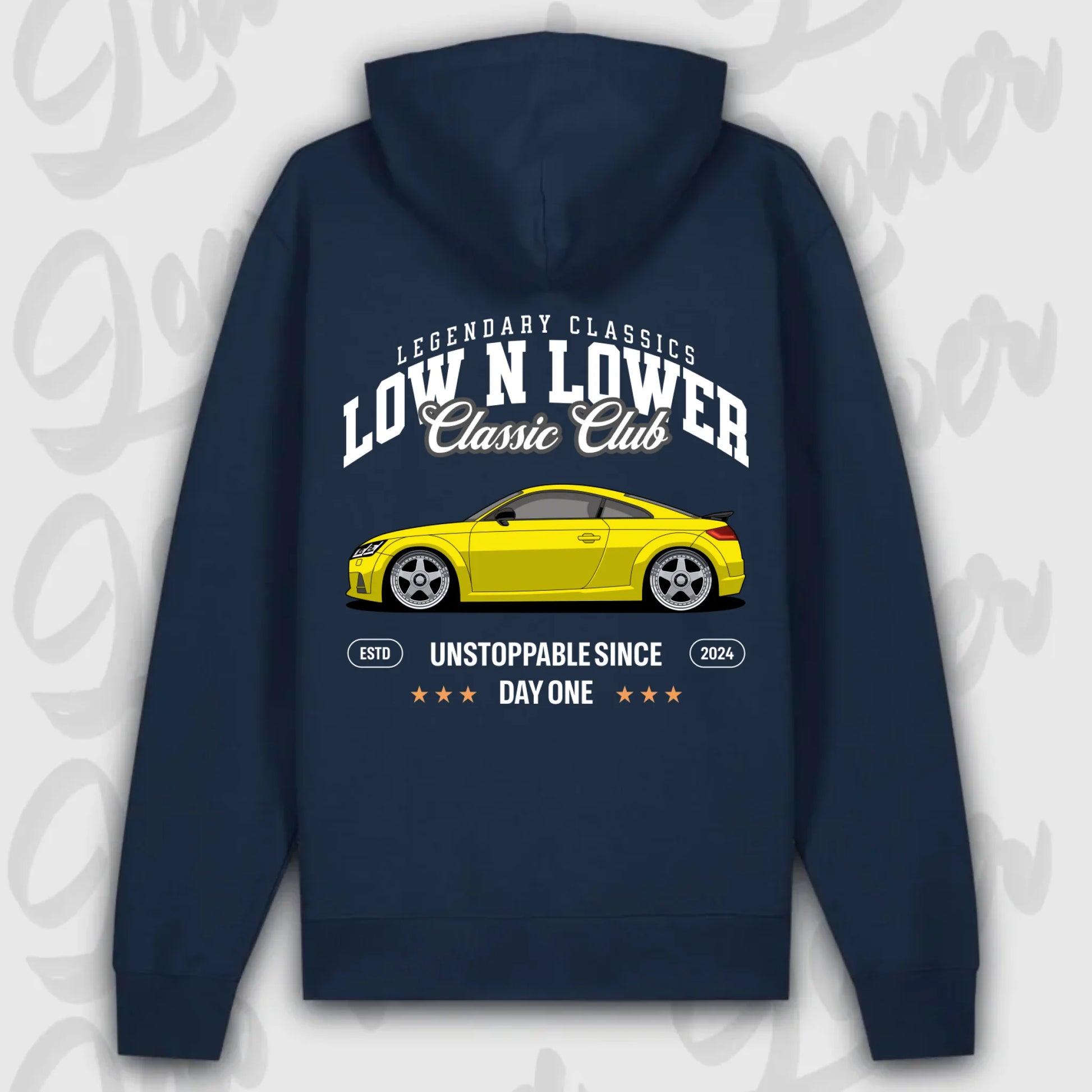 Mockup Premium Hoodie teeinblue - Shirt stand 2