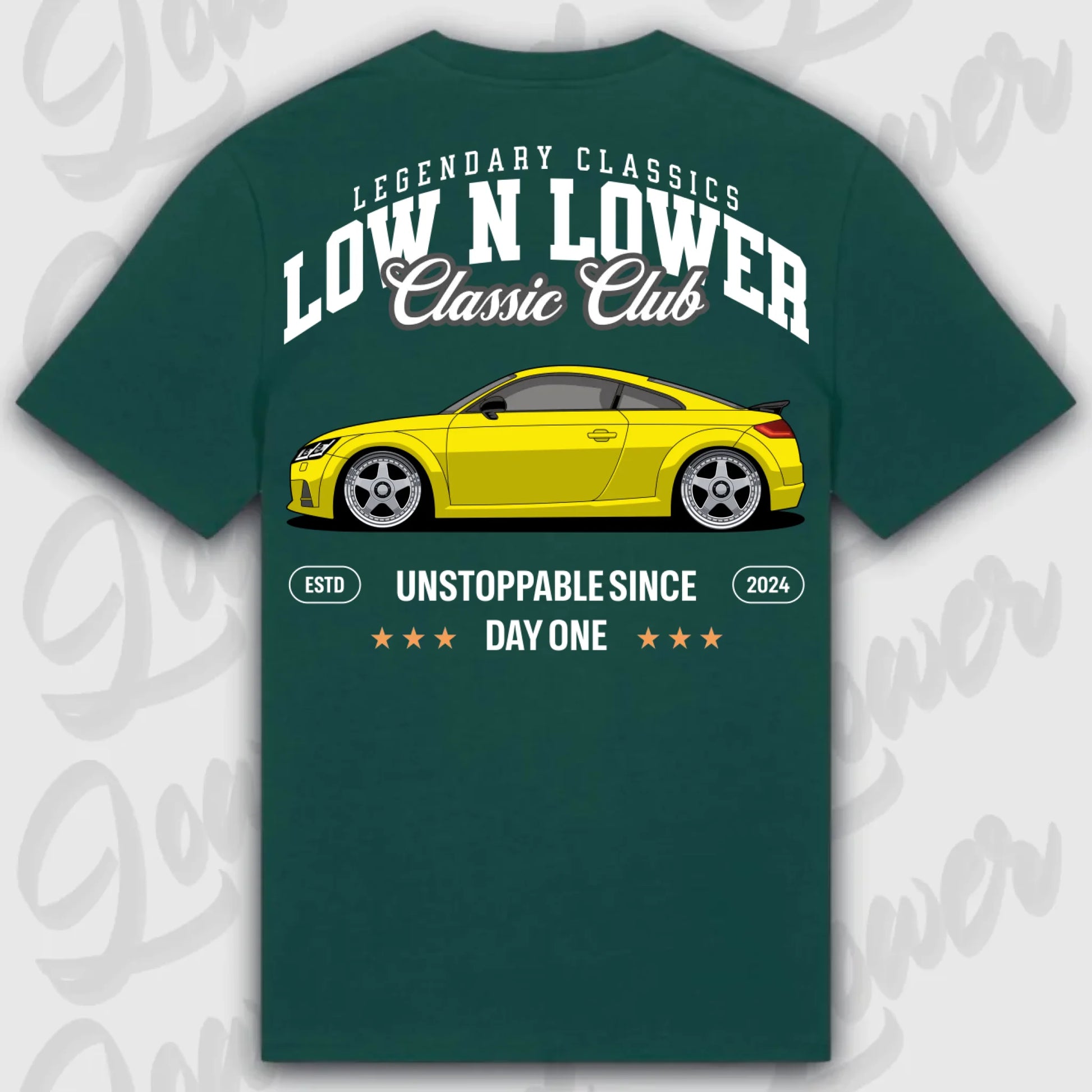 Mockup Stand shirt teeinblue -      