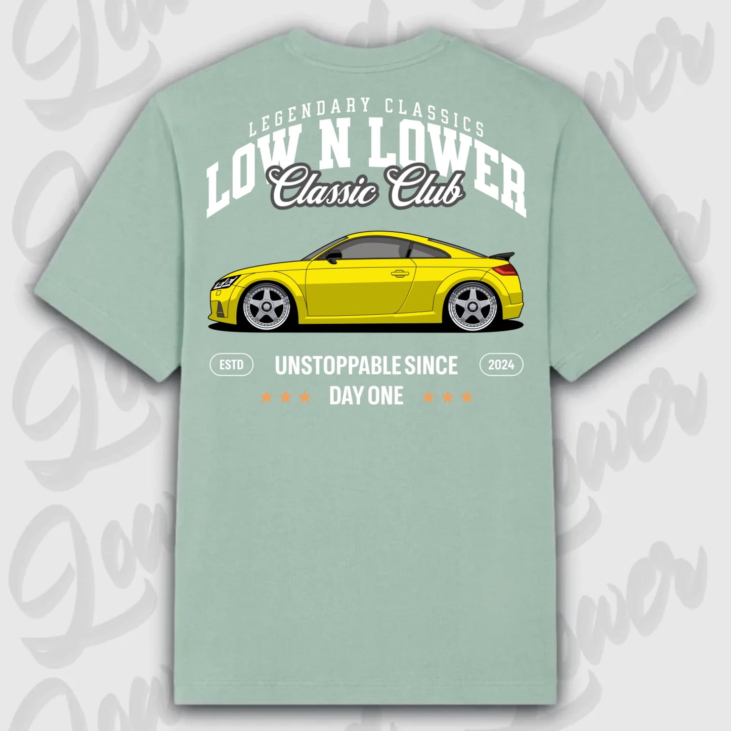 Mockup Oversize shirt teeinblue - Stand hoodie 3