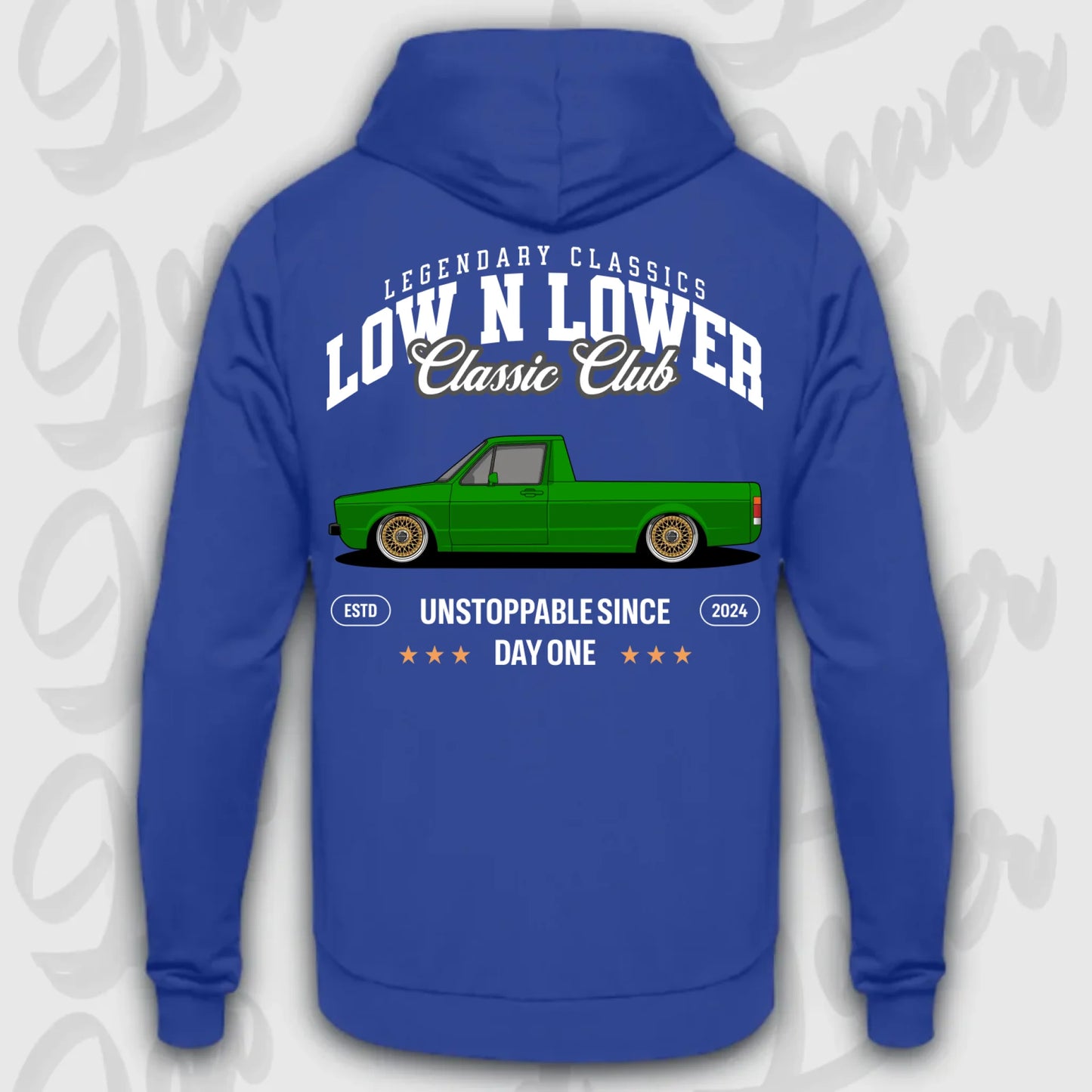 Mockup Stand hoodie teeinblue - shirt 5