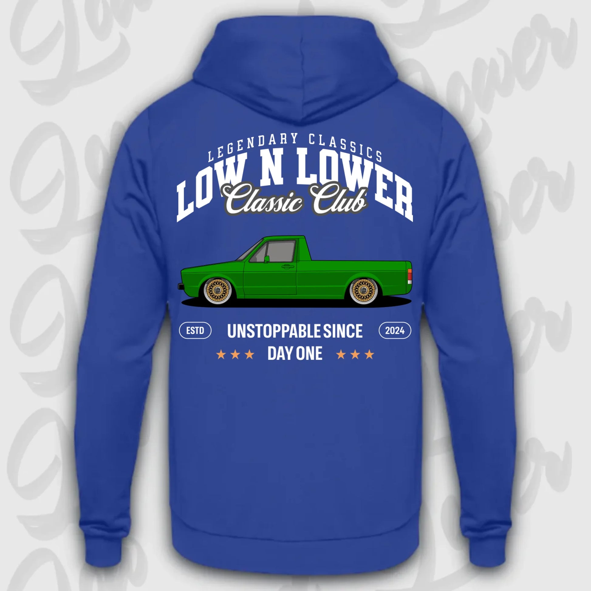 Mockup Stand hoodie teeinblue - shirt 5