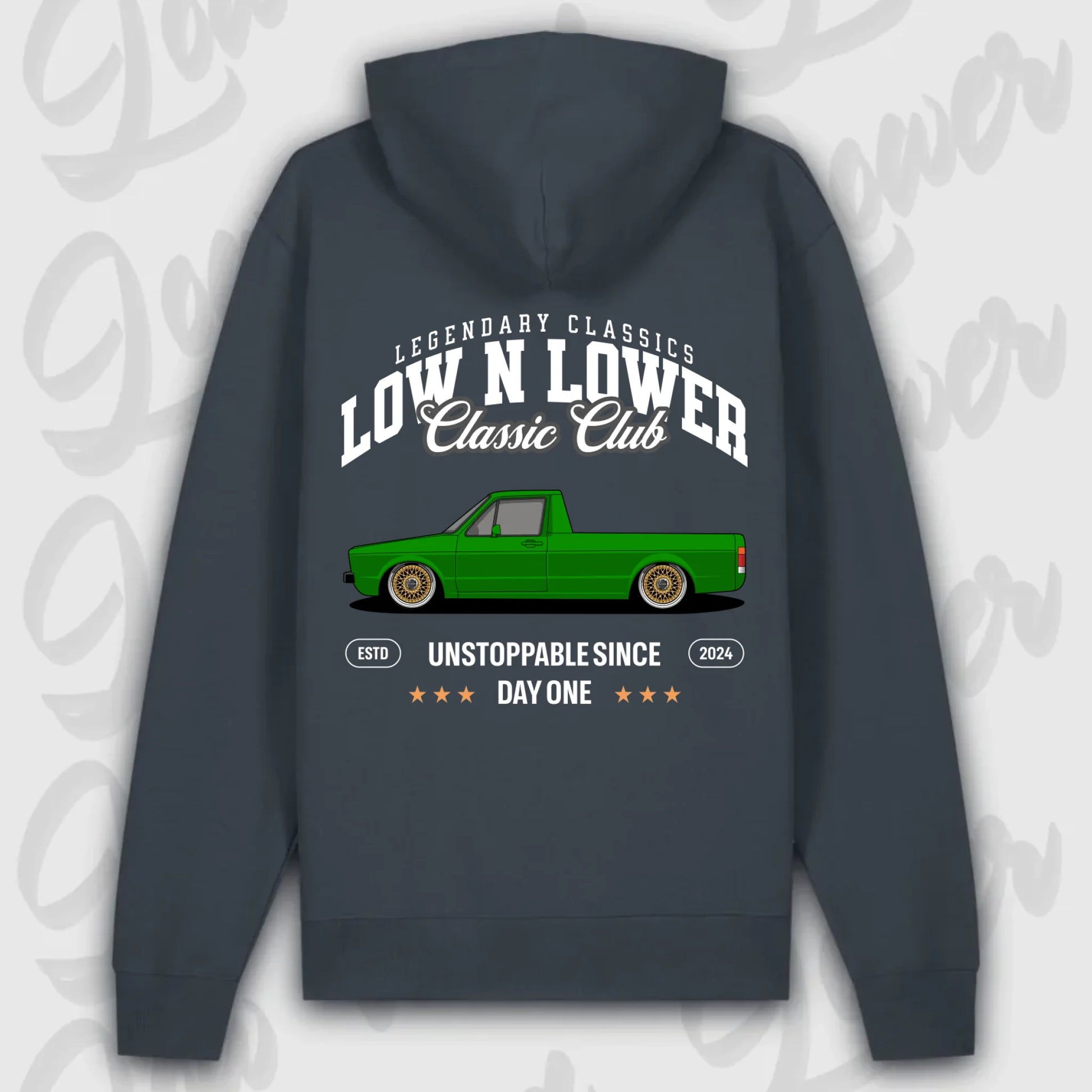 Mockup Premium Hoodie teeinblue - shirt Over 1