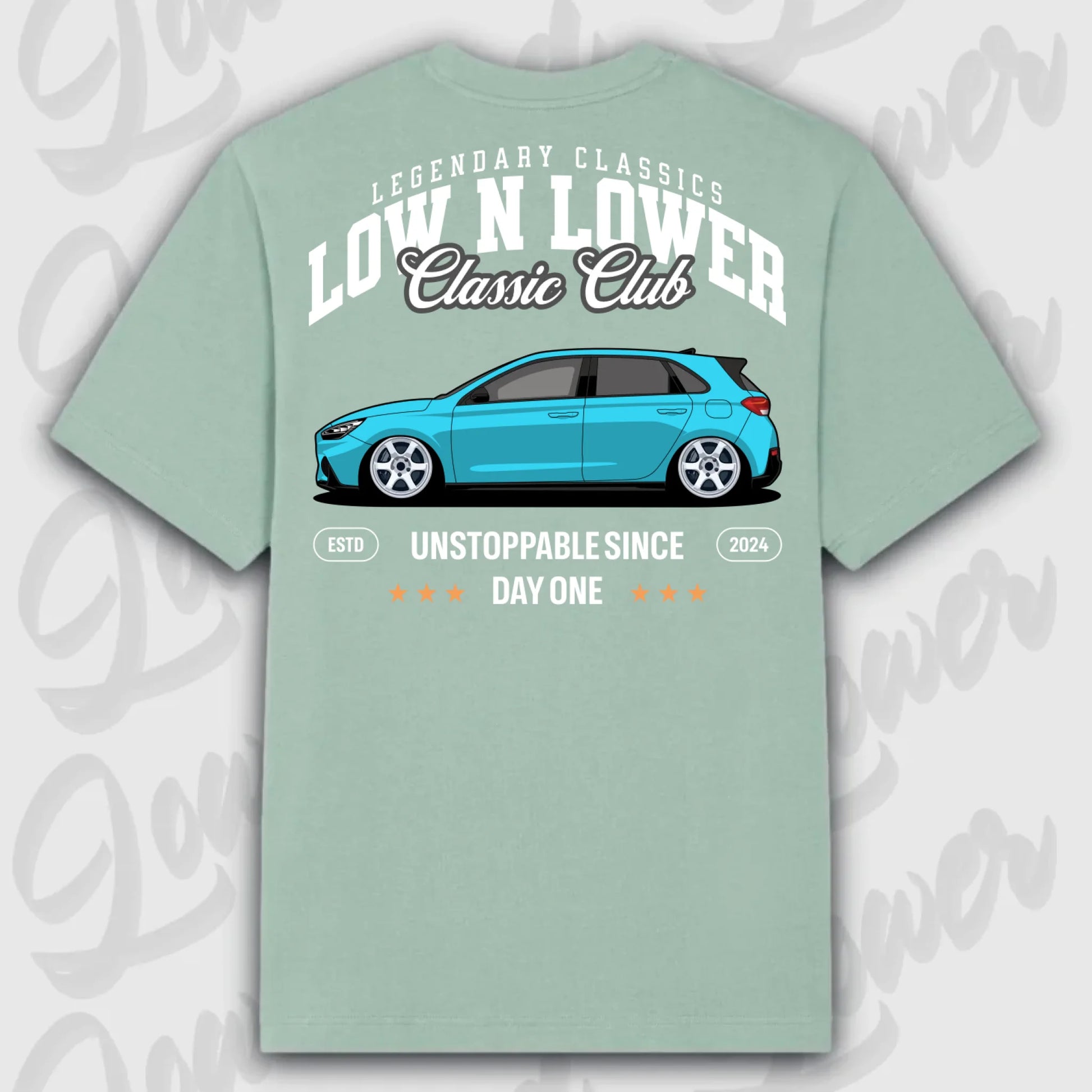 Mockup Oversize shirt teeinblue - Stand hoodie 3