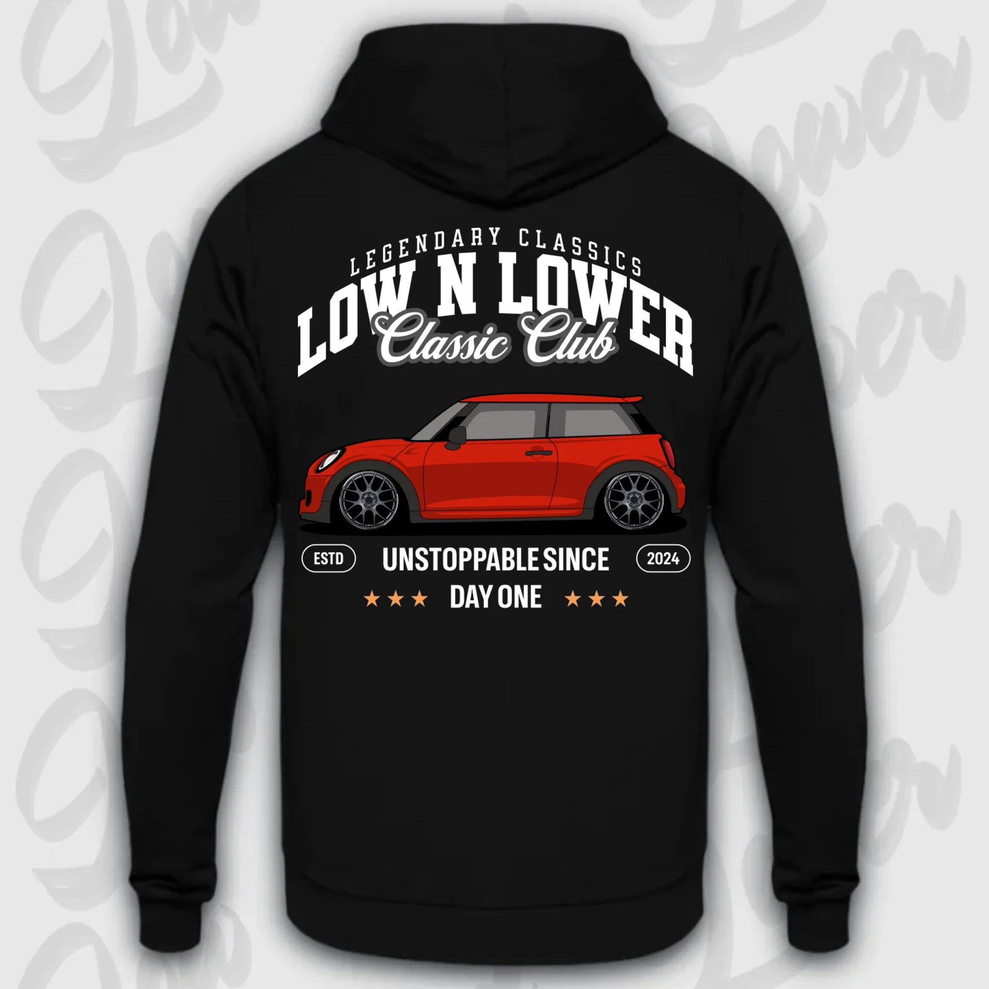 Mockup Stand hoodie teeinblue -      