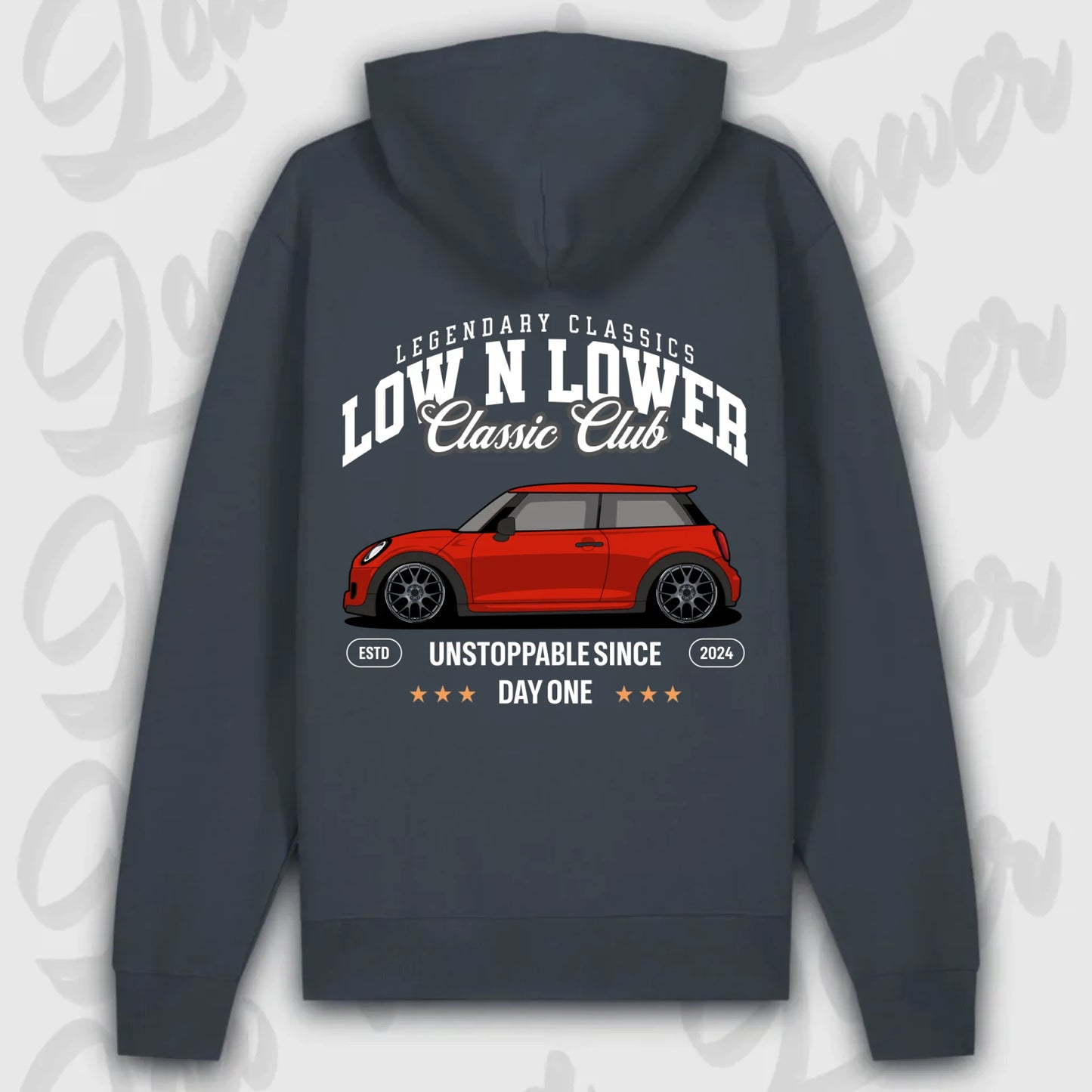 Mockup Premium Hoodie teeinblue - shirt Over 1