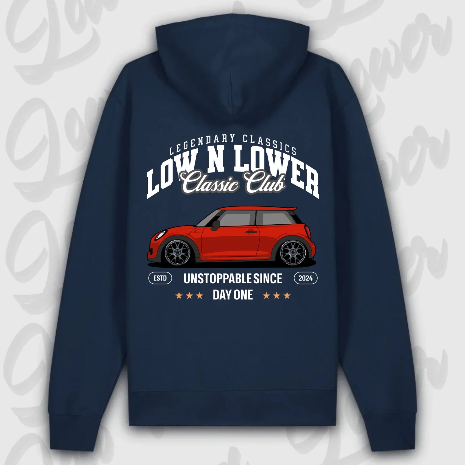 Mockup Premium Hoodie teeinblue - Shirt stand 2