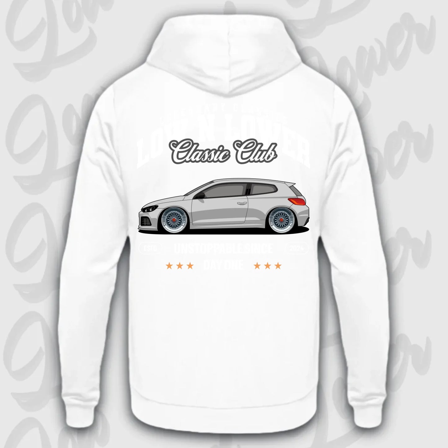 Mockup Stand hoodie teeinblue - Shirt stand 2