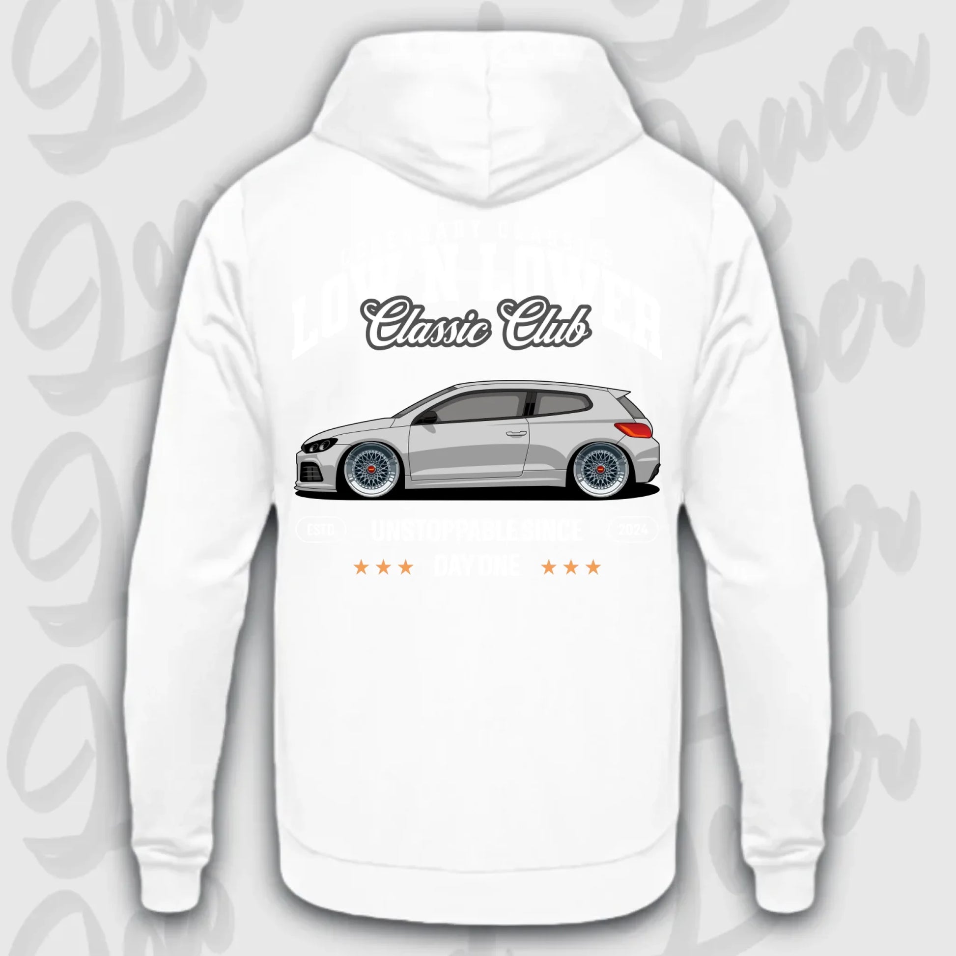 Mockup Stand hoodie teeinblue - Shirt stand 2